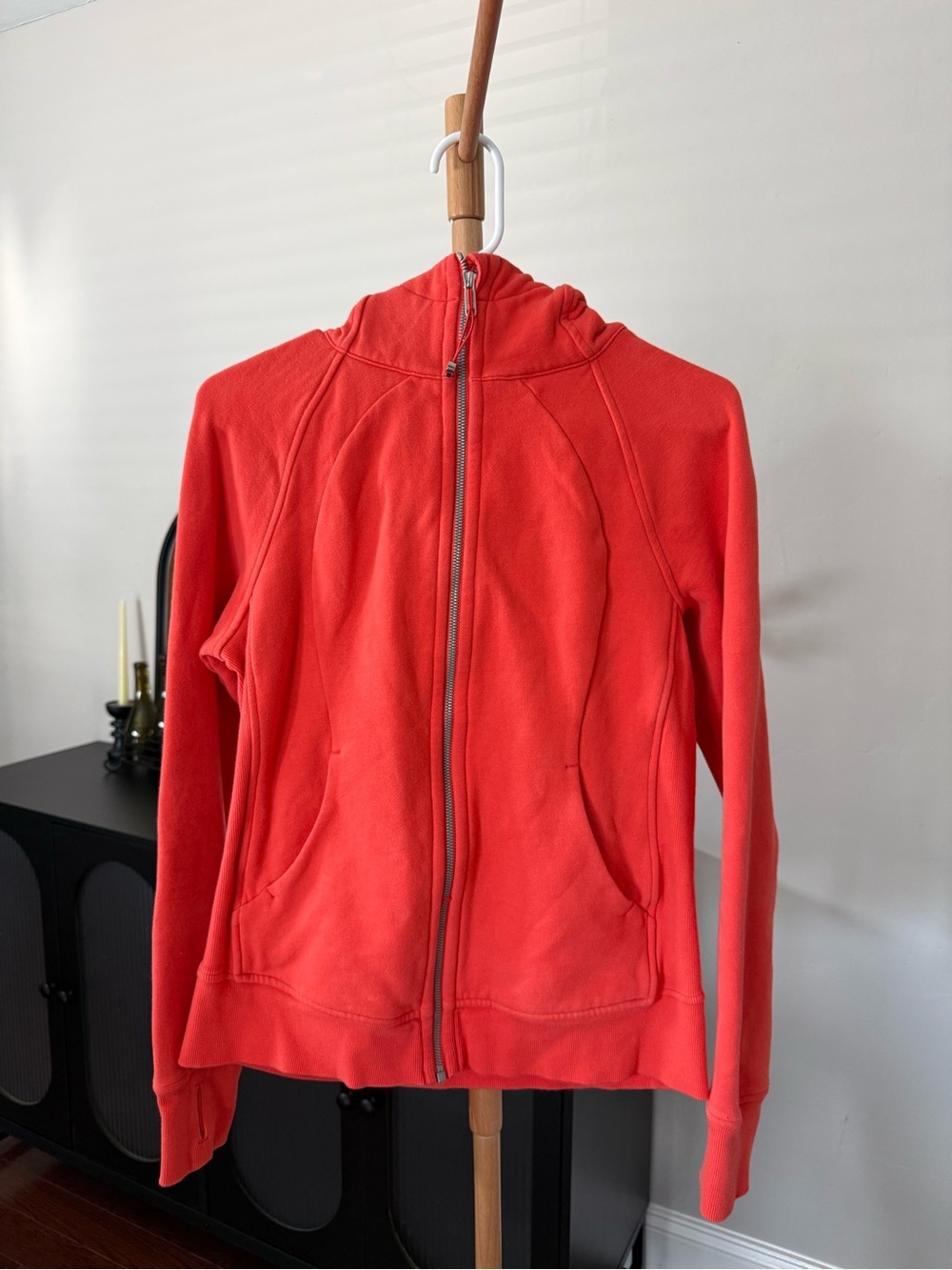 Lululemon Scuba Full Zip Cotton Fleece Hoodie Sweatshirt Women’s Size 6
